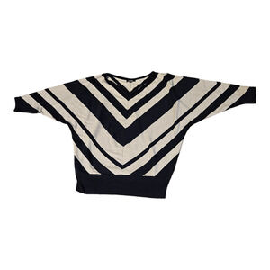 Premise Large Striped V-Neck Shirt